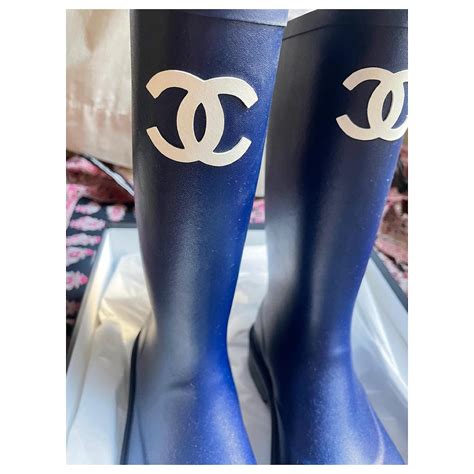 bottes de pluie chanel femme|Souliers — Mode .